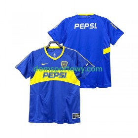 Koszulka CA Boca Juniors 2003 2004 Retro Domowe Koszulki Piłkarskie Krótki Rękaw